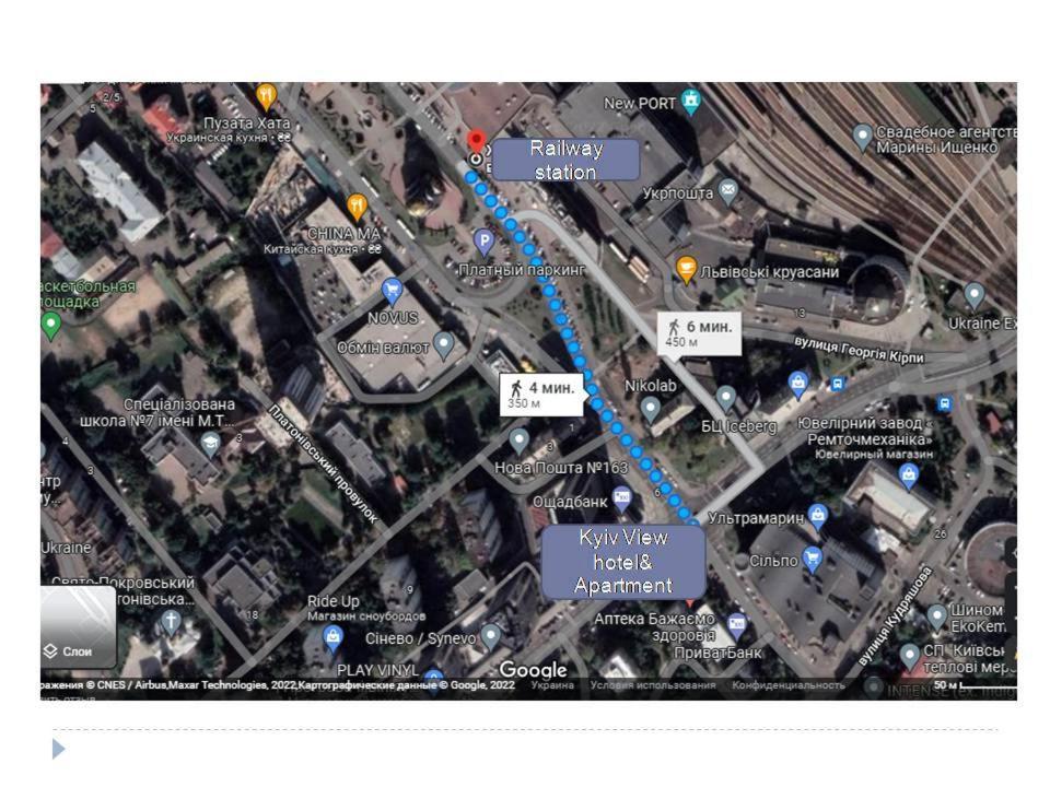 Kyiv View Railway Station Hotel Luaran gambar